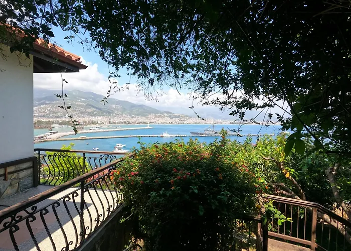 Escape To History In A Stunning Stone House With Garden And Sea View In The Heart Of Alanya